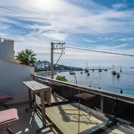 Seafront Flat With Fascinating Sea View In * Bodrum